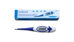 MAT-6 High Accuracy Digital Animal Thermometer Pet Dogs Cats Washable Soft Probe Quick Response Thermometer for Animal Hospital Clinic