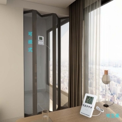 MDT-5 Smart Home Product Indoor & Outdoor Digital Black LCD Hygrometer & Thermometer for Home Use