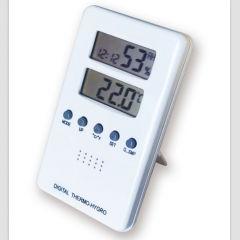 MDT-2 Smart Home Product Indoor & Outdoor Digital Black LCD Hygrometer & Thermometer for Home Use