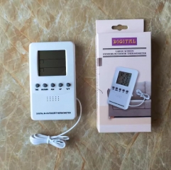 MDT-5 Smart Home Product Indoor & Outdoor Digital Black LCD Hygrometer & Thermometer for Home Use