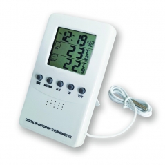 MDT-5 Smart Home Product Indoor & Outdoor Digital Black LCD Hygrometer & Thermometer for Home Use