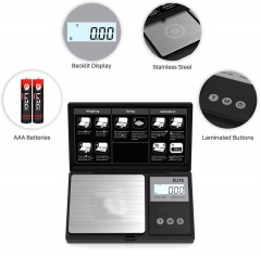 YH-S008 Digital Pocket Jewelry Scale Gram Design Jewelry Electronic Mini Digital Weighting Scale