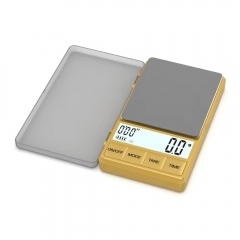 YH-S002 High Quality 1000g/0.1g Mini Compact Notebook Pocket Scale Battery Operated Jewelry Carat Scale with LCD Display OEM Supported