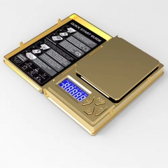 YH-S009 Rainbow Shinny Digital Jewelry Scale 100g Capacity with 0.01g Resolution for Weighing Herbs Food Coins Medicine