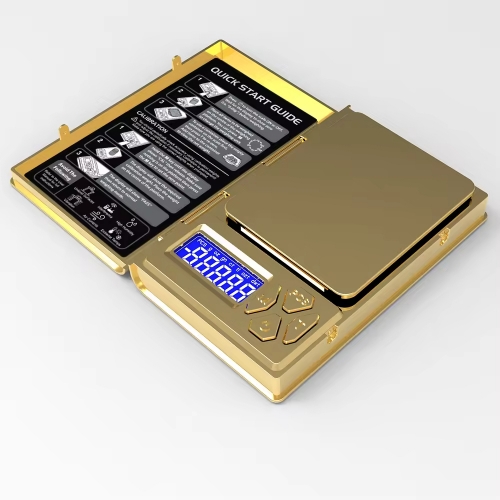 YH-S009 Rainbow Shinny Digital Jewelry Scale 100g Capacity with 0.01g Resolution for Weighing Herbs Food Coins Medicine