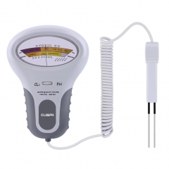 PC102 CL2&PH Tester Portable Residual Chlorine Detector Water Quality Analyzer for Drinking Water Spa Swimming Pool Aquarium
