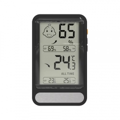 KD62 Indoor Baby Room Electronic Thermometer with Backlight Function High and Low Temperature Memory Temperature and Humidity Meter