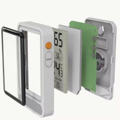 KD62 Indoor Baby Room Electronic Thermometer with Backlight Function High and Low Temperature Memory Temperature and Humidity Meter