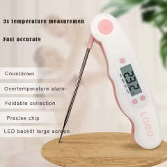 TP-802 Backlit Waterproof Food Thermometer Coffee Milk Holding a Thermometer Water Thermometer