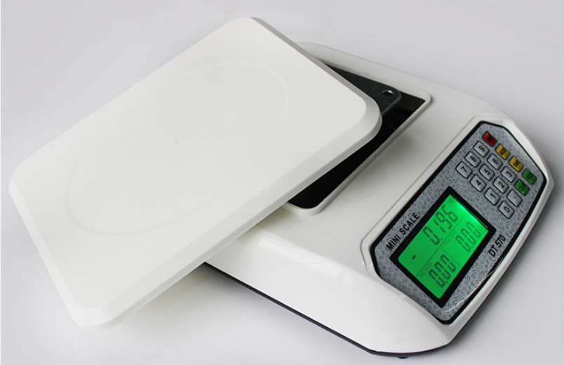 DT-570-10000 10kg/0.5g Vegetable and Fruit Scale Electronic Pricing Kitchen Scale Household Baking Table Scale Best Sell Supermarket Digital