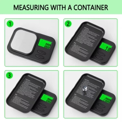 YH-2011-1000g 1000g/0.1g Hengte Factory Customized High Accuracy Professional Mini Electronic Weighing Balance 0.001g Digital Pocket Jewelry Weight Scale