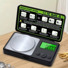 555A-50g 50g 0.001g Mini High Precision Digital Scale Pocket Electronic Weighing Grams Jewellery Balance Carat Scale