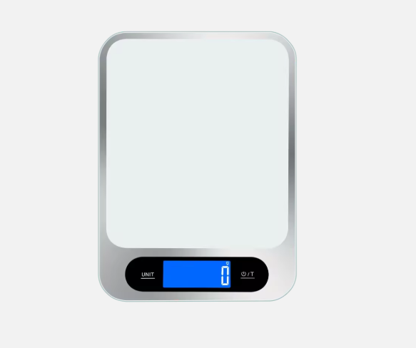 DH-A30-15000g 15kg/1g Tempered glass lcd accracy digital cooking food electronic kitchen weighing scale