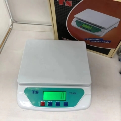 TS-500-6000 6kg/0.5g Kitchen Scale Hot Selling Digital Diet Glass Mini Scale Kitchen