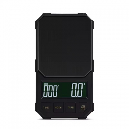 KBR-2000g 2000g/0.1g Electronic Coffee Scale Intelligent Manual Coffee Scale Automatic Timing Kitchen Scale