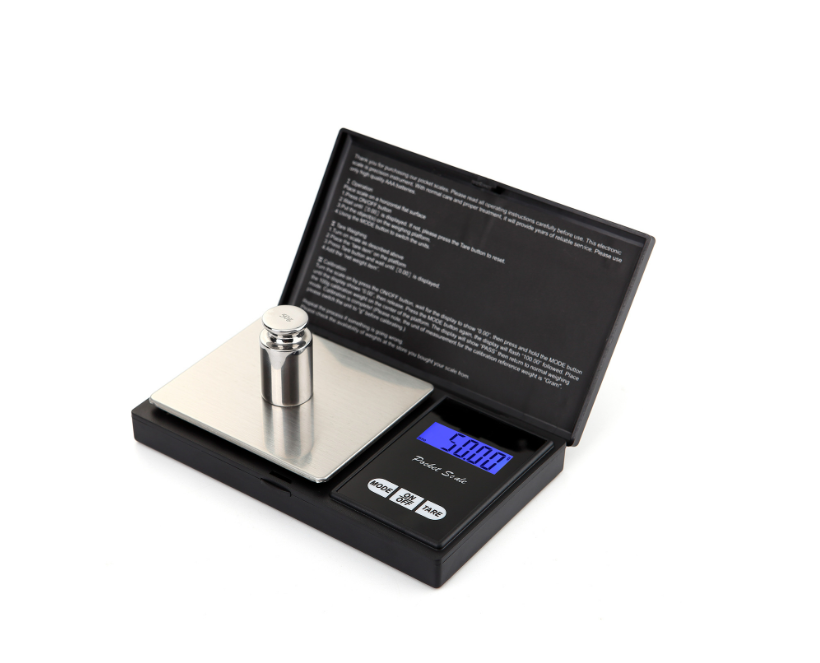 DH-CS-500g 500g/0.01g Hot Sell Mini Pocket Scale LCD Gram Digital Weighing Scale Electronic Pocket Scale 500g/0.01g