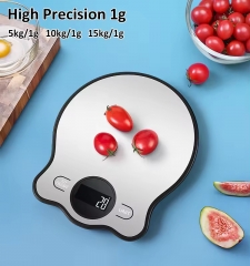 DH-F8003-10000g 10Kg/1g Electric Food Scale Digital Kitchen Weighing Scale for Cooking and Baking