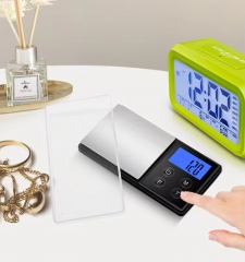 DH-8602-500g 500g/0.01g Digital Jewelry Scales Travel-Sized Mineral Gold Scale for Kitchen Power Source Weight Measuring
