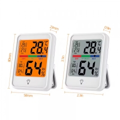 MC31S Digital Hygrometer Indoor Thermometer Humidity Gauge Indicator Room Thermometer Accurate Temperature Humidity Gauge