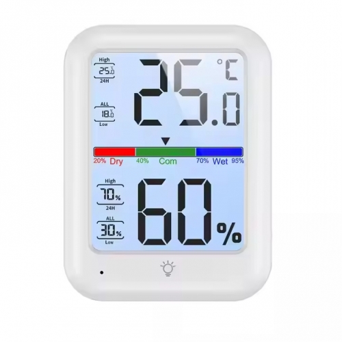 D4 Comfort Level Display Household Thermometers Indoor Temperature and Humidity Display Digital Thermo-hygrometers