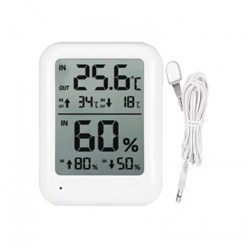 AL-8A Electronic Indoor/outdoor Digital Thermometer with Sound and Light Alarm Function