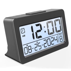 D1 OEM Large Screen LCD Display 12/24 Hour Timer with Time Mode Daily Alarm Mode