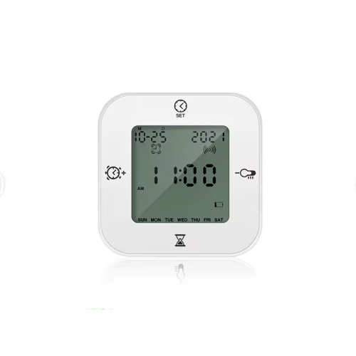 KT-8 Multi Functional LCD Display Indoor Outdoor Hygrometer Thermometer Alarm Clock Calendar with Timer Function