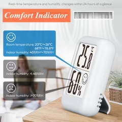 HTC-3-A Digital Indoor Thermometer and Hygrometer Monitor for Inside Temperature and Humidity Measurements