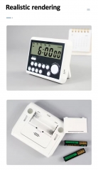 YS-355 Digital Kitchen Timer 4/5 Channels Count UP/Down Timer Cooking Timer Stopwatch Large Display Adjustable Volume Alarm Clocks