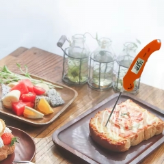 KT600 Folding LCD Display Probe Instant Read Barbecue Meat Cooking Grill Oven BBQ Household Digital Food Thermometer for Kitchen