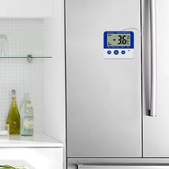C603 Refrigerating Chamber Temperature Indoor Room Hygrometer Digital Fridge Thermometer Temperature Sensor ABS Stock Thermostat Odm