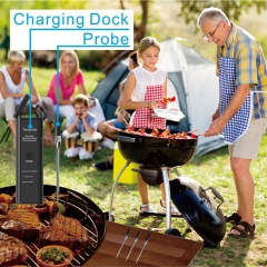 DT-128 New Design Rechargeable Battery Kitchen Probe Digital Wireless BBQ Food Smart Meat Thermometer