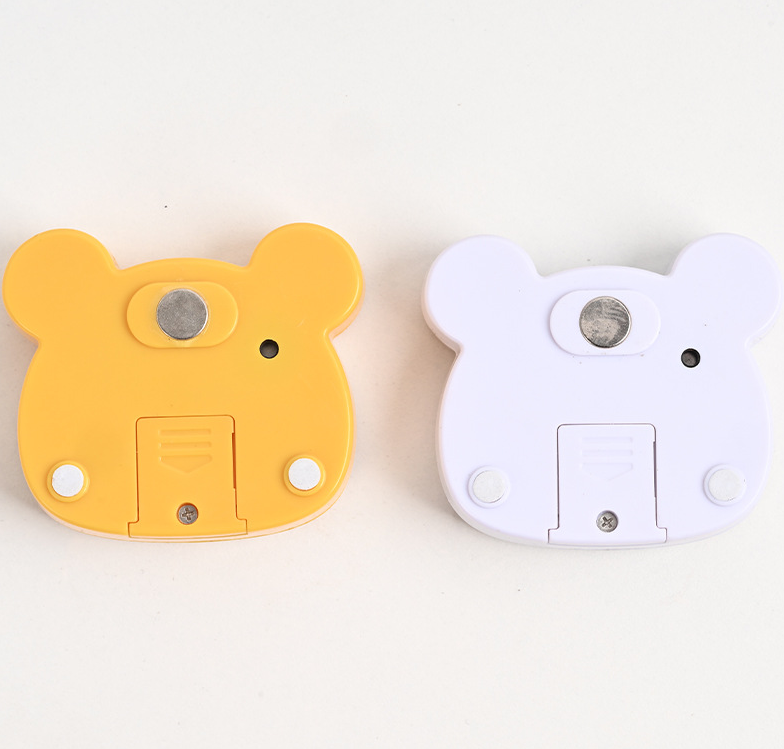 HY-1020 Mini Bear Shape Kitchen Timer Cute Decorative Animal Timer for the Kitchen Made of Plastic