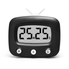 YH-111 Newest TV Shape LCD Digital Screen Clock Kitchen Countdown Timer Mechanical Digital Kitchen Timer