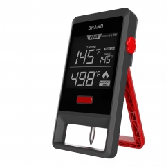 WPR02A 170M Long Range Smart Digital Bluetooth Wireless Kitchen BBQ Meat Cooking Thermometer Grilling Food Screen Magnet Back Metal