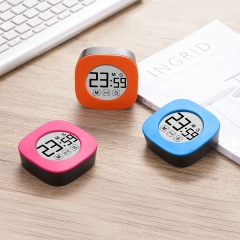 YH-106 Portable Mini Kitchen Timer Novelty LCD Countdown Timer Magnetic Cooking Portable Touch Screen Digital Display Small Square