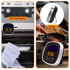 EK8007S Touch Color Screen Kitchen Barbecue Thermometer, Food Thermometer, Digital Timer Thermometer