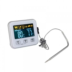 GP-BBQ018A Hot Dual Stainless Steel Probe Digital Meat Thermometer New Kitchen Accessories with Temperature Timer Function