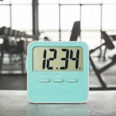 HT-7 Magnetic LED Kitchen Timer Eco-Friendly Battery Powered Cooking Baking Tool Learn Feature Common Appearance Plastic
