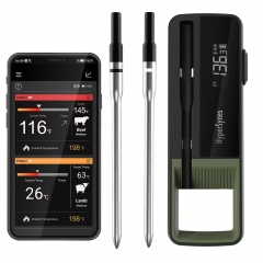 WP04 Long Range Digital Wireless Bluetooth Meat Thermometers Ambient Temperature Kitchen Cook Probe for BBQ Household Thermometer