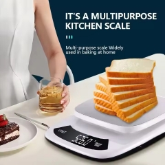 P40 3kg/0.1g, 5kg/0.5g Hot Sales Kitchen Food Scale for Cooking- Digital Scale for Bakery Waterproof Food Weighing Scale