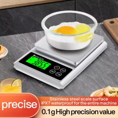 F70 Hot Selling 3KG 5KG 10KG Waterproof Electronic Kitchen Scale Coffee Scale with Timer LCD Display Weighing Scale