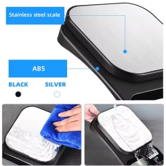 YH-X2 Stainless Steel Scale Pan Electronic Scale, Household Small Multifunctional Electronic Kitchen Scale