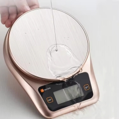 BC-K9 5kg/1g Kitchen Weighing Electronic Scale Bread Baked Food Scale Accurate Gram Kitchen Scale 5000g