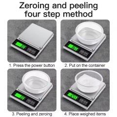 BC-Q8 10kg/1g New Kitchen Scale High End Electronic Scale Pocket Scale