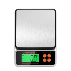 YH-F3 Round Weight Scale for Bakery, 5kg ABS Kitchen Digital Food Scale With Bowl