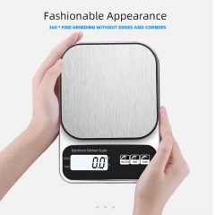 YH-X2 Stainless Steel Scale Pan Electronic Scale, Household Small Multifunctional Electronic Kitchen Scale