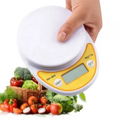 WH-B04 5 kg Kitchen Scales with Bowl Electronic 3 kg Weighing Scale for Food for Home Kitchen Use