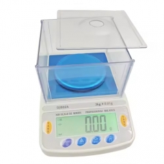DJ602A 1kg 3kg 6kg 0.1g 0.01g High Quality with Dust Cover Electronic Balance Weight Scale Laboratory Digital Balance Laboratory Scale