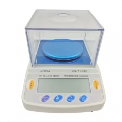 DJ602A 1kg 3kg 6kg 0.1g 0.01g High Quality with Dust Cover Electronic Balance Weight Scale Laboratory Digital Balance Laboratory Scale